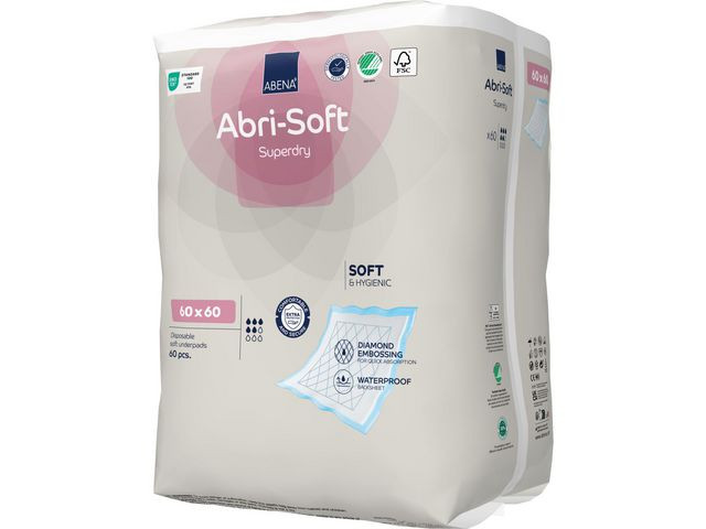 Sengebeskytter Abena Abri-Soft 60X60 (60 stk)