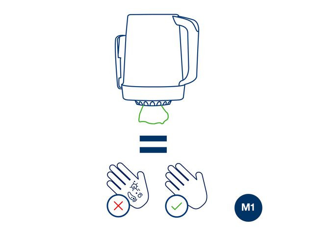 Dispenser Tork Mini Senterrull Bærbar M1