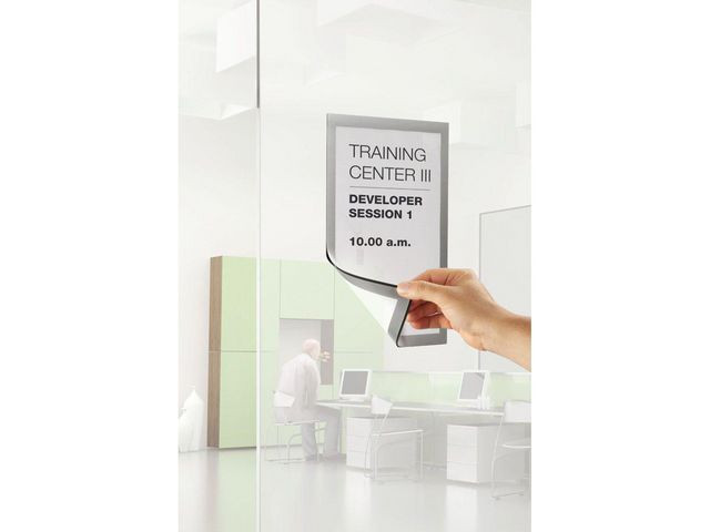 Ramme Duraframe A4 Magnet Rød (2 stk)