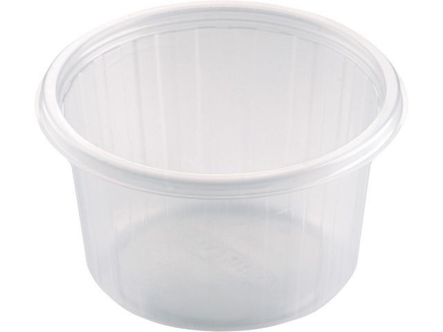 Plastbeger Duni 300Ml Ø112 (50 stk/pk, 14 pakker)