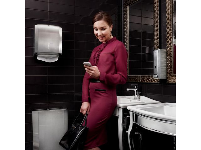 Avfallsbeholder Katrin 25L Stål