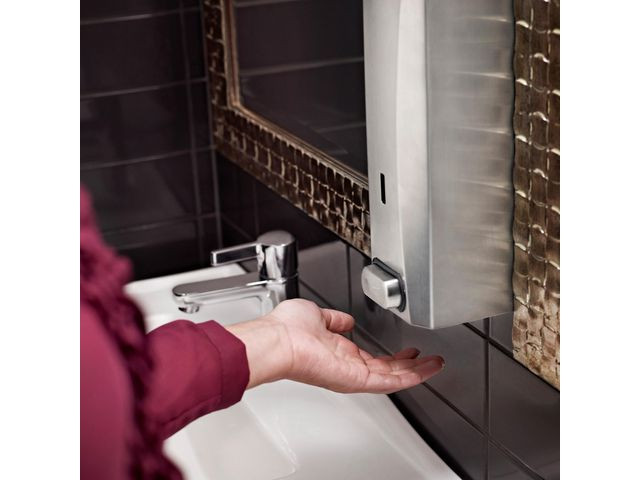 Dispenser Katrin Skum/Flytende 1L Stål