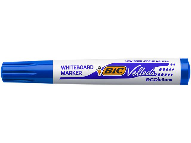 Whiteboardpenn Bic Velleda 1701 Rund Blå (12 stk)