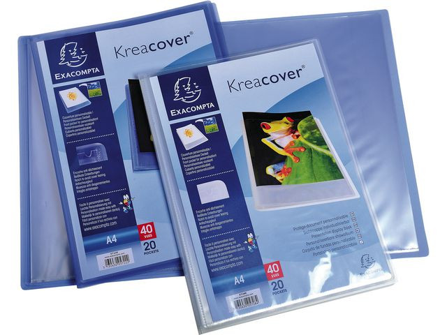 Presentasjonsmappe Exacompta 20L Hvit