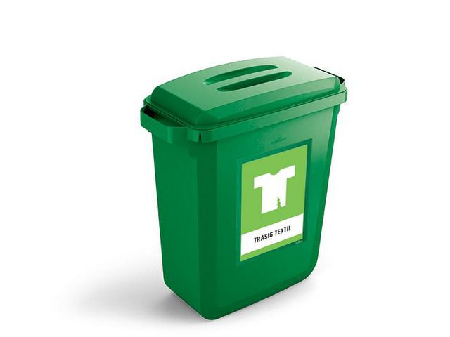 Lokk Durabin Avfallsbeholder 60L Grønn