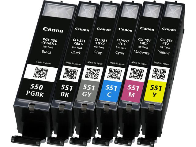 CANON Ink 6447B001 CLI-551XL Grey