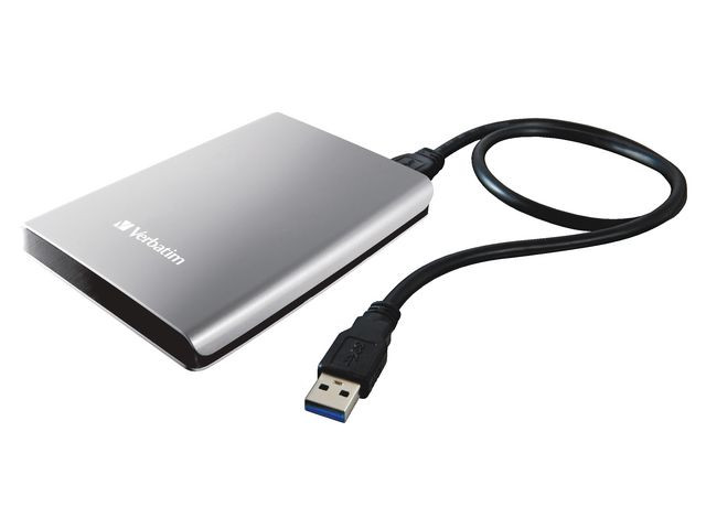 Harddisk Verbatim 2.5" Usb 3.0 1Tb Sølv