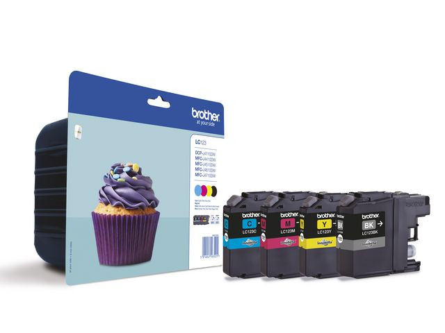 LC123VALBP CMYK ink multipack