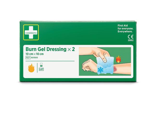 Branngelè Cederroth Kompress (2 stk)