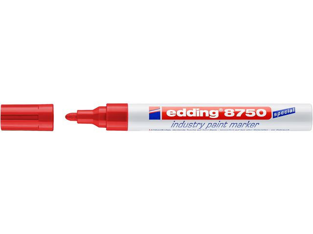 BildePaintmarker Edding 8750 Rød