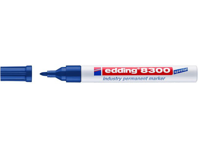 BildeMerkepenn Edding 8300 Blå (10 stk)