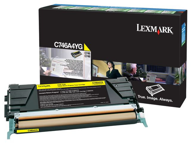 BildeToner Lexmark C746A1Yg 7K Gul