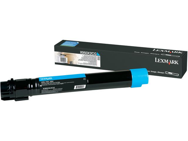 BildeToner Lexmark X950X2Cg 22K Blå