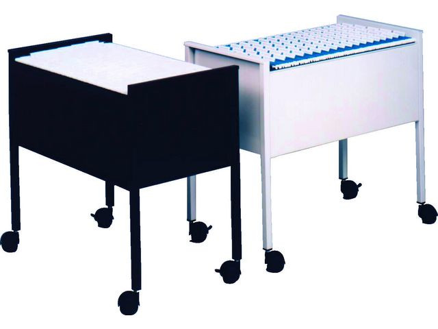 Hengemappevogn Durable Grå