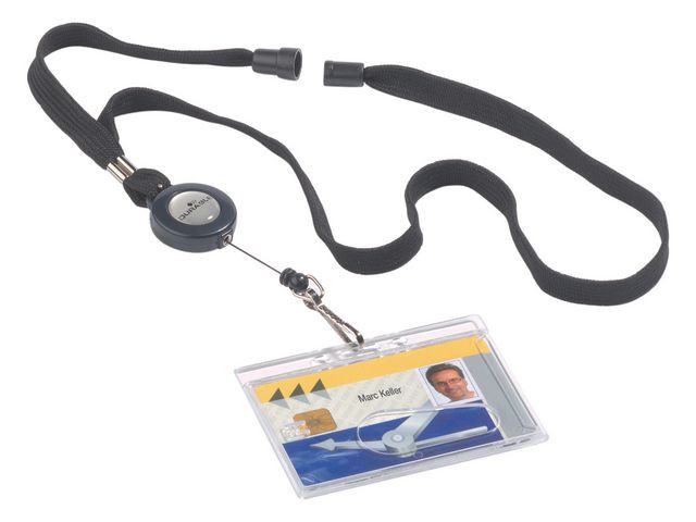 BildeHalssnor Durable M/Snelle Krok Sort (10 stk)