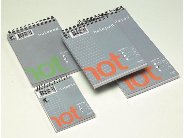 Kladdebok Bantex Not A6 (10 stk)