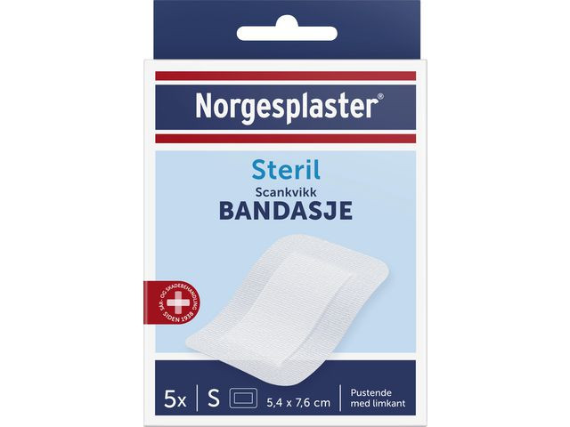 BildeBandasje Scankvikk 5X7,5Cm 5Stk Hvit (10 pakker)