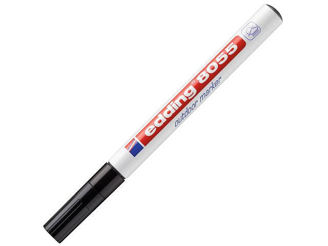 BildeMerkepenn Edding 8055 Utendørs Sort