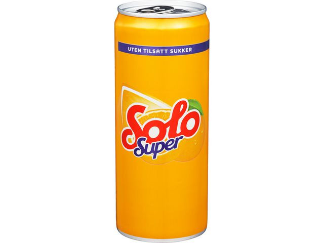 BildeMineralvann Solo Super 0,33L (20 stk)