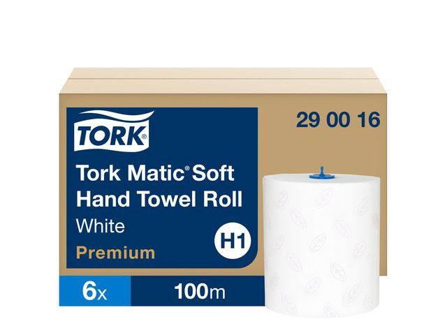 Tørkerull Tork Matic Premium 2L H1 100M (6 ruller)