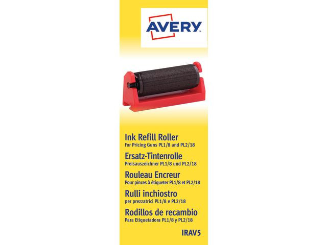 BildeFargevalse Avery Pl1/8 Pl2/18 Sort (5 stk)