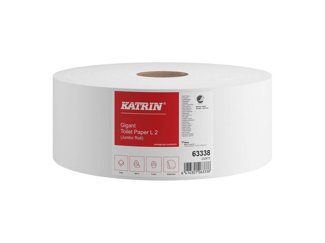 BildeToalettpapir Katrin Gigant L 2L 380M (6 stk)
