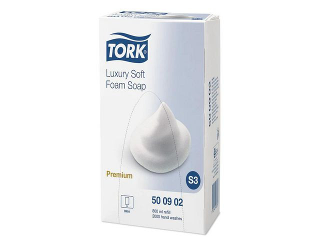 BildeSkumsåpe Tork Premium Luksus S3 0,8L