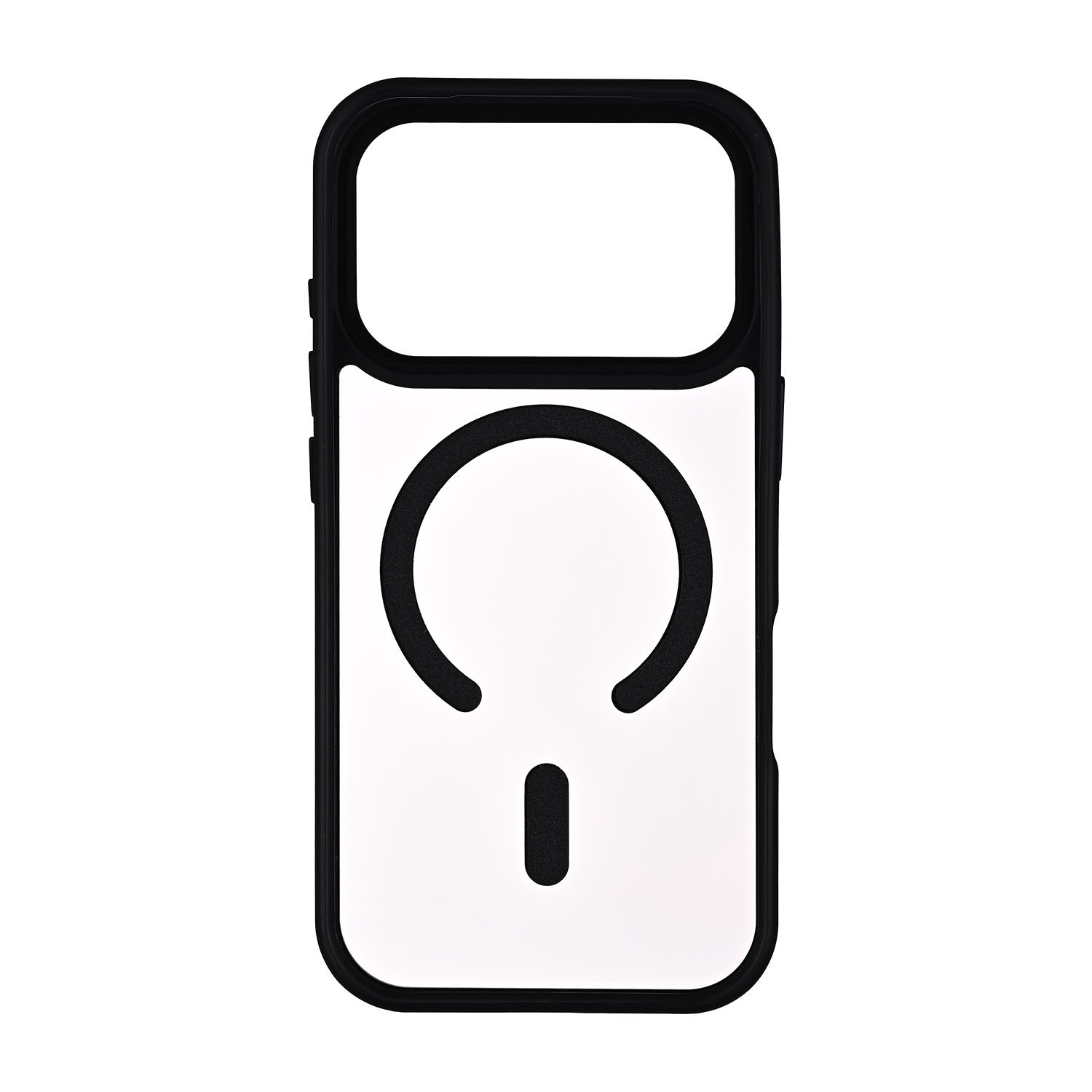 BildeONSALA Back Bumper Clear Case MagSerie iPhone 17 Pro Clear Case Black