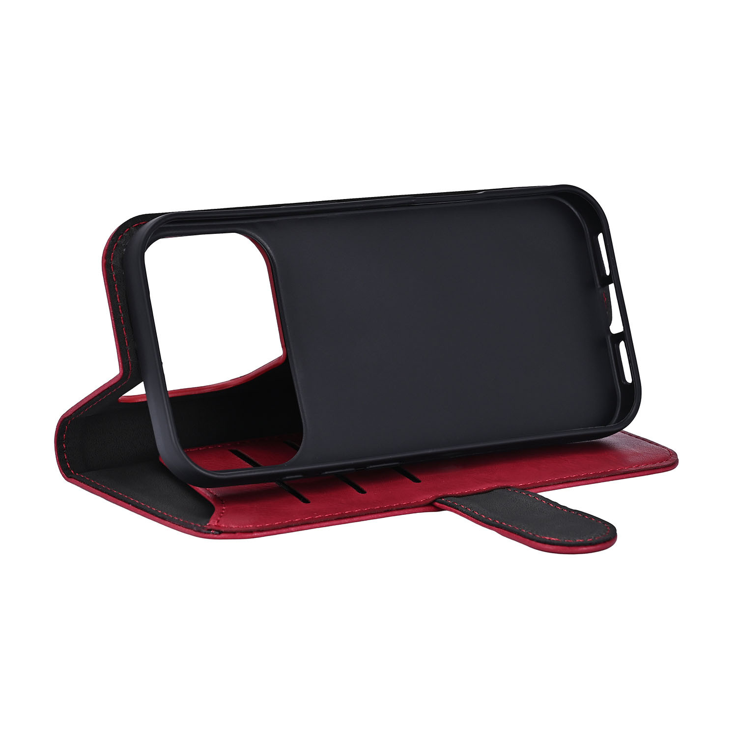 BildeGEAR Classic 3 card Recycled MagSerie iPhone 17 Pro Deep Red