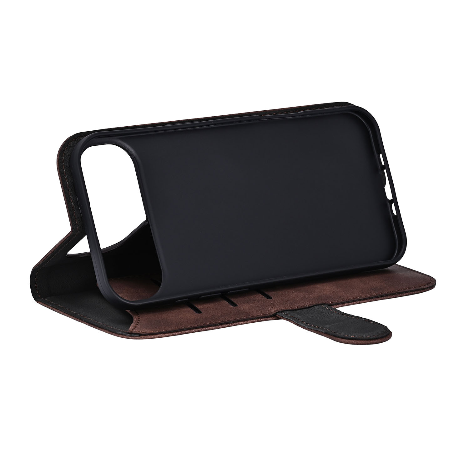 BildeGEAR Classic 3 card Recycled MagSerie iPhone Air Brown