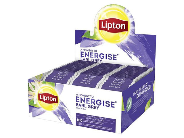 Te Lipton Earl Grey (100 stk)