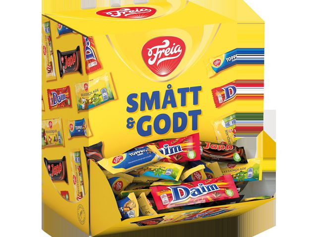 BildeSjokolade Freia Assortert Eske 6,4Kg