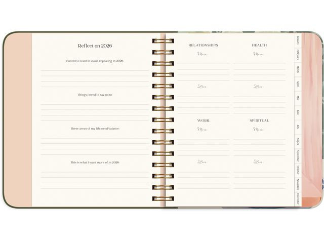 Ukekalender Life Planner 2026 Decor