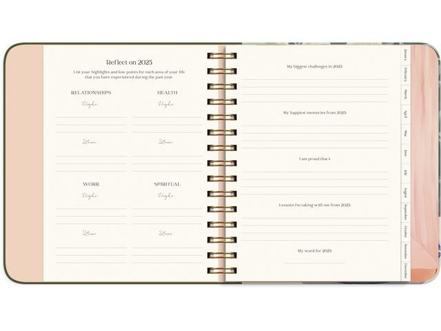 Ukekalender Life Planner 2026 Decor