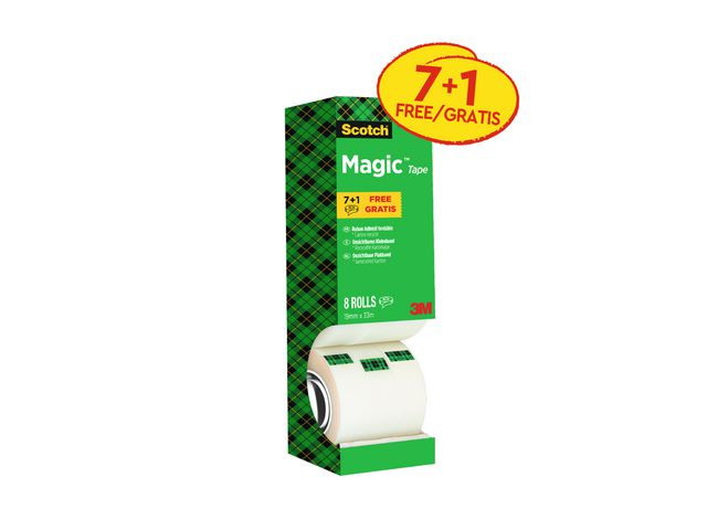 Tape Scotch Magic 810 7+1Rl Gratis (8 stk)