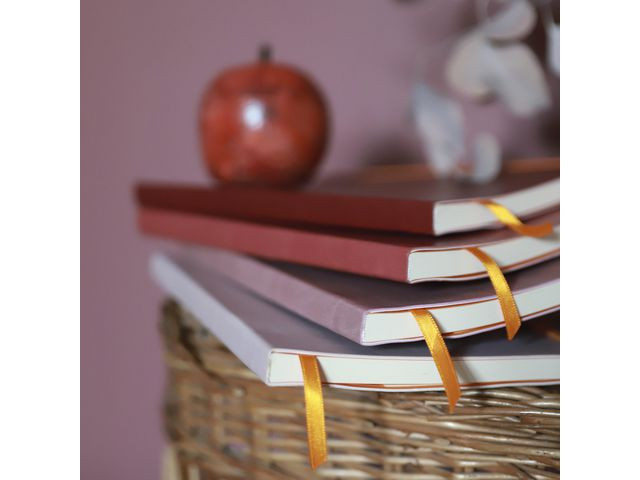 Notatbok Rhodia A5 Burgunder
