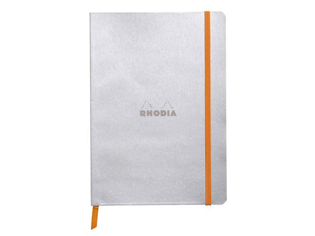 BildeNotatbok Rhodia A5 Sølv
