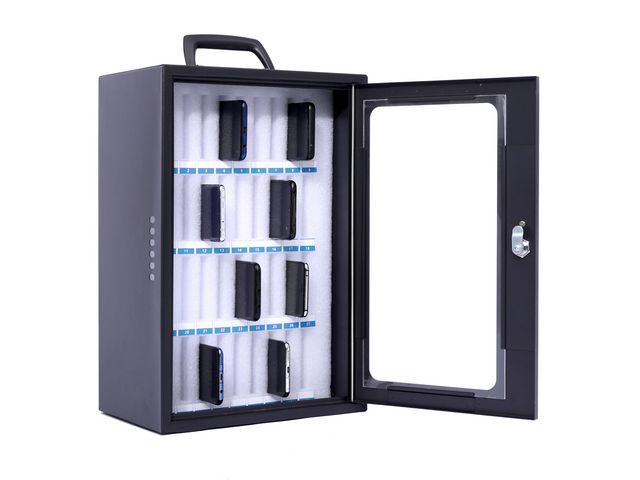 Mobiloppbevaring Pavo 36 Telefoner Sort