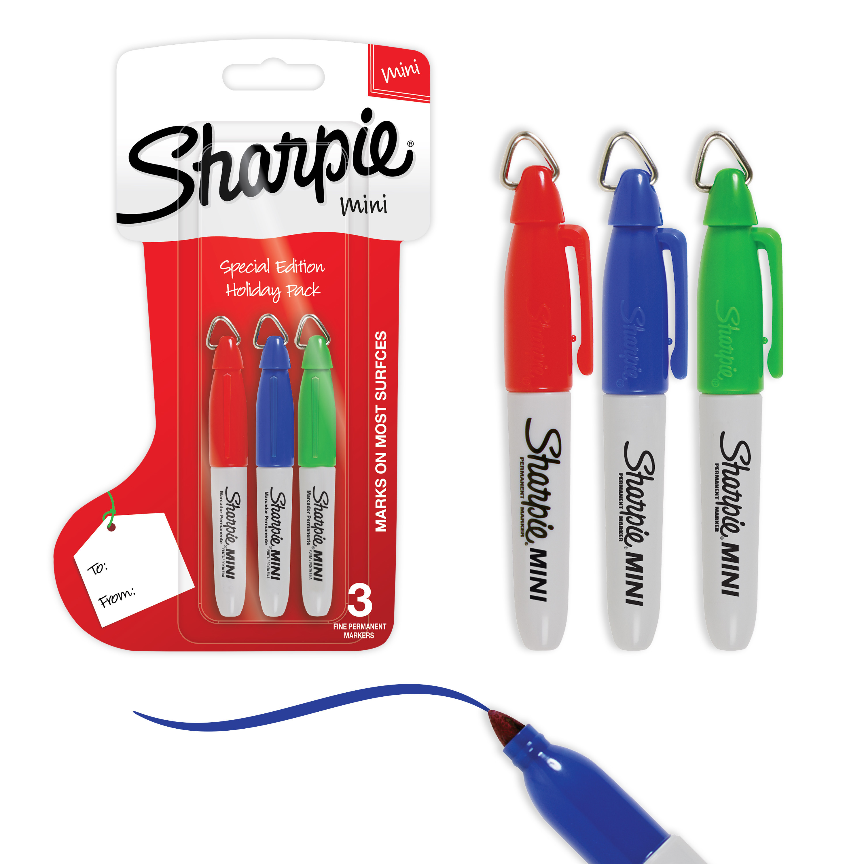 SHARPIE Marker Fine 1,00m Mini Stocking ass (3)