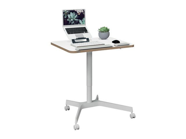 Skrivebord Leitz Hev/Senk Hvit