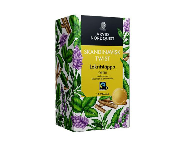 BildeTe An Lakrisrot Sitronmelisse Urtete (25 stk)