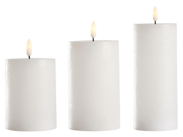 BildeKubbelys 3D-Led 3Pk M/Fjernkontroll
