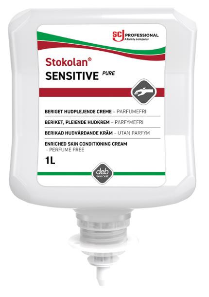 BildeHudkrem Stokolan Sensitive Pure 1L