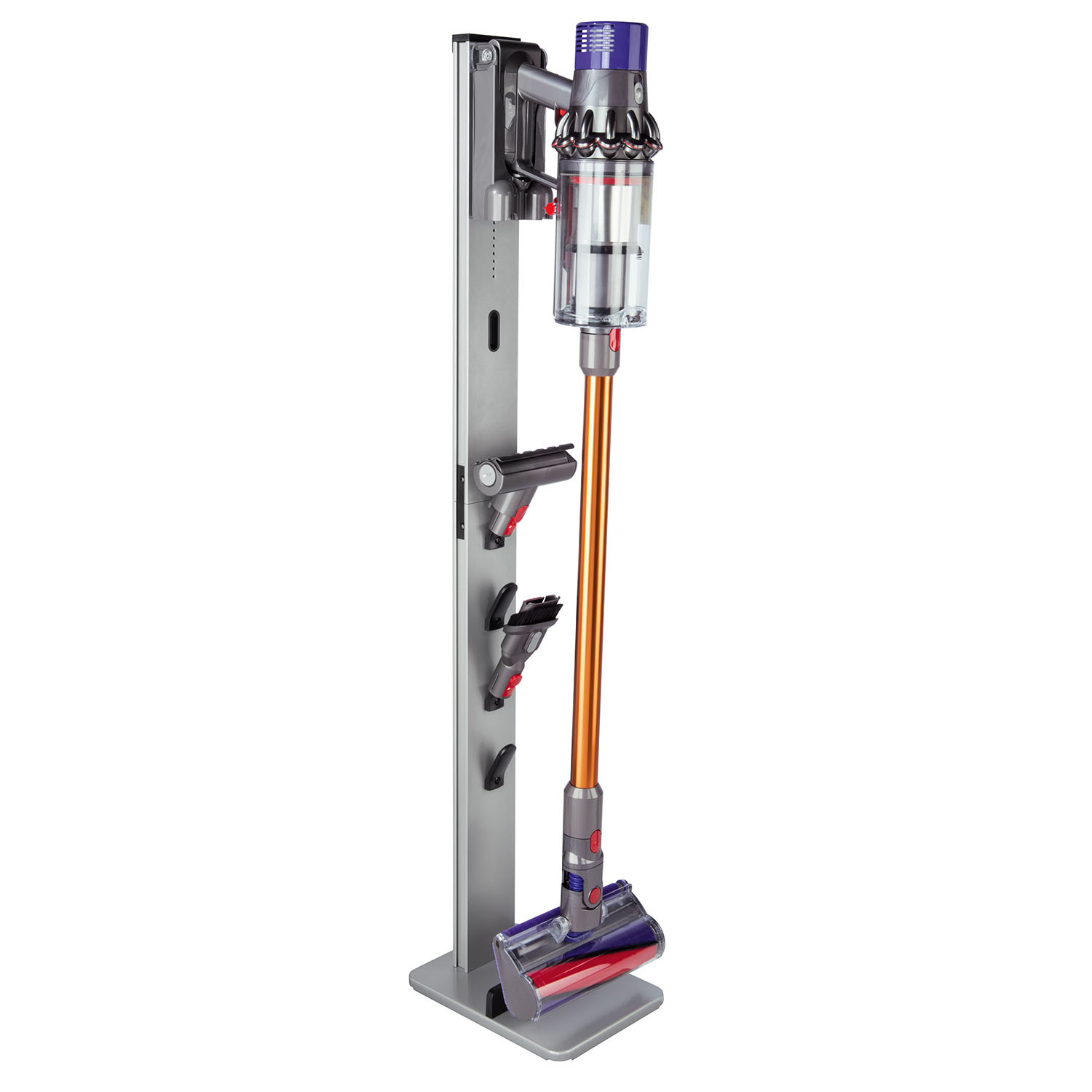XAVAX Stand Organizer for Vacuum Cleaner Black/Silver