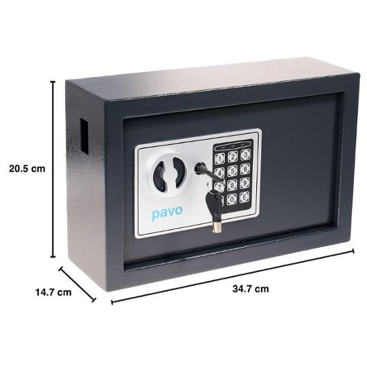 Nøkkelskap Pavo Kodelås 20 Nøkler Sort