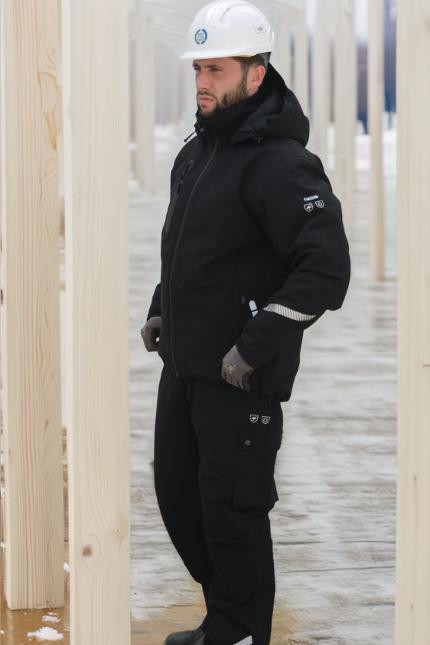 Vinterjakke Lyngsøe 4Ws-4097 3Xl Sort