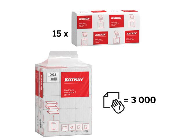 Tørkeark Katrin Nonstop M 2L (3000 stk)