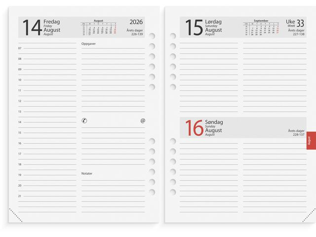 Årspakke Grieg A5 2026 Dag