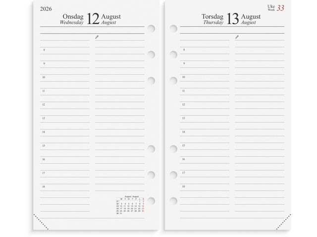 Årspakke Grieg A6 2026 Dag