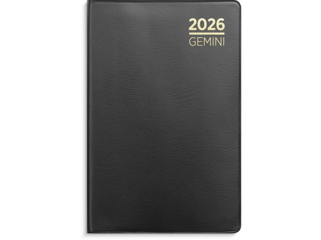 BildeLommekal Grieg Gemini 2026 Plast Sort